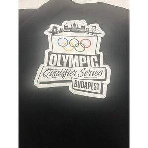 The Olympic Collection Budapest Qualifier Series Black Tee 2XL Official Licensed